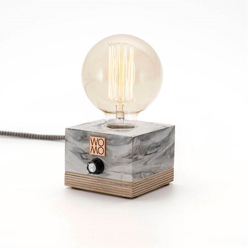 Oyo Lampada da tavalo Marble Grigio