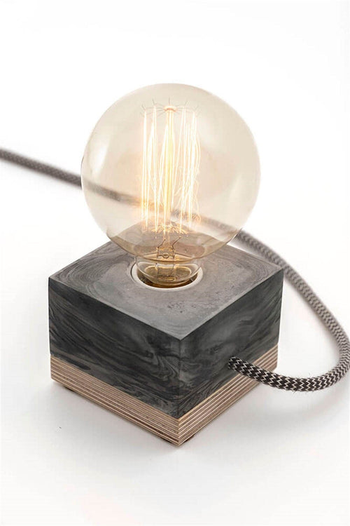 Oyo Lampada da tavalo Marble Grigio