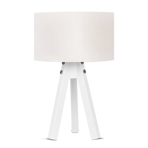 Oyo Lampada da tavalo Mdf Bianco