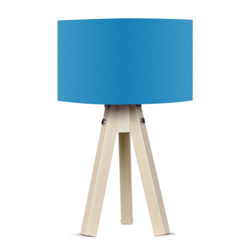 Oyo Lampada da tavalo Mdf Blu