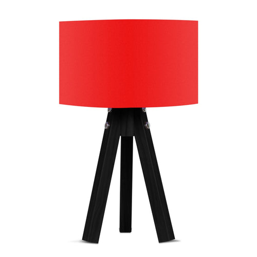 Oyo Lampada da tavalo Mdf Rosso