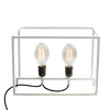 Customform Lampada da tavalo Metric Bianco