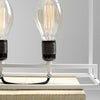 Customform Lampada da tavalo Metric Bianco