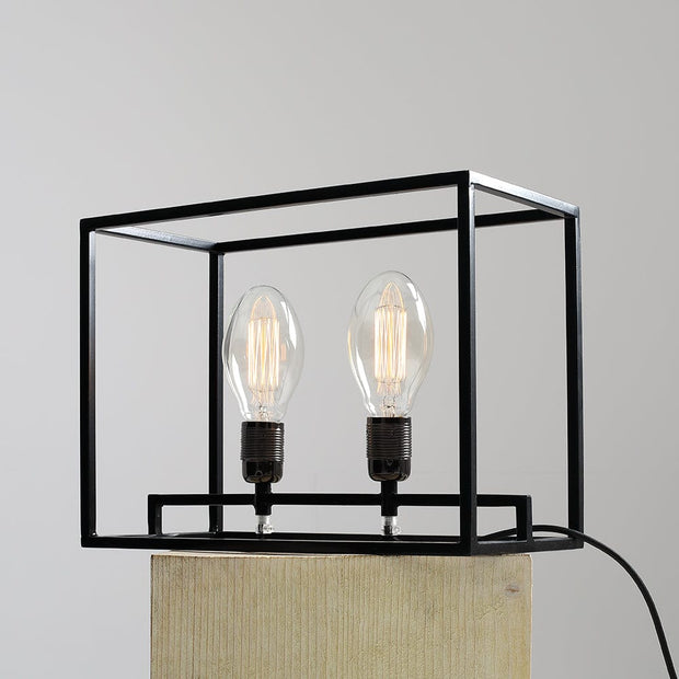 Customform Lampada da tavalo Metric Nero