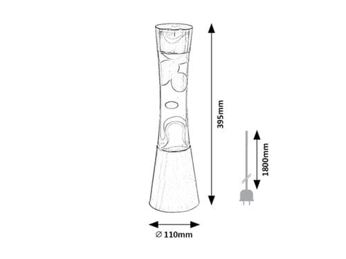 RabaLux Lampada da tavalo Minka 7028 Multicolore