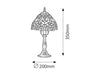 RabaLux Lampada da tavalo Mirella 8089 Bronzo