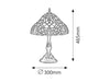 RabaLux Lampada da tavalo Mirella 8090 Bronzo
