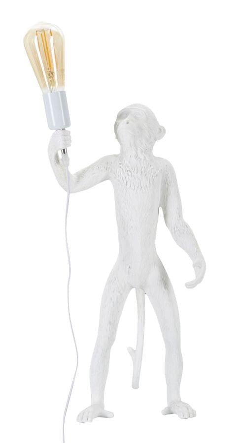 Mauro Ferretti Lampada da tavalo Monkey Bianco