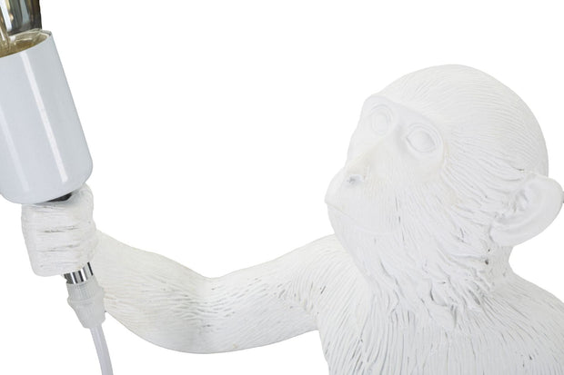 Mauro Ferretti Lampada da tavalo Monkey Bianco
