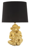 Mauro Ferretti Lampada da tavalo Monkey Mum Oro
