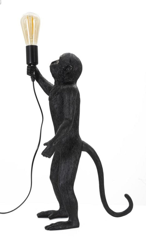 Mauro Ferretti Lampada da tavalo Monkey Nero