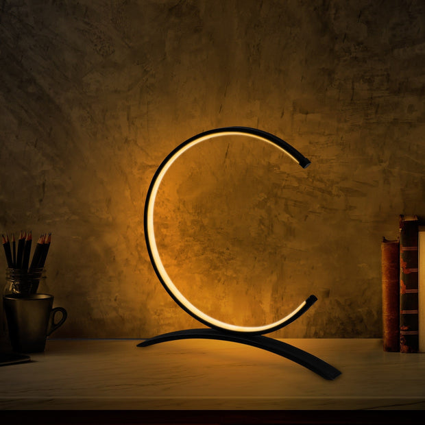 Asir Lampada da tavalo Moon 13330 Nero