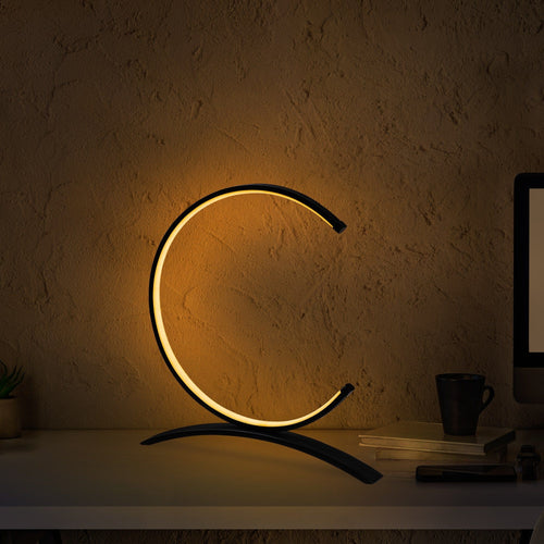 Asir Lampada da tavalo Moon 13330 Nero