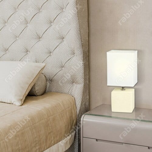 RabaLux Lampada da tavalo Orlando 4929 Crema