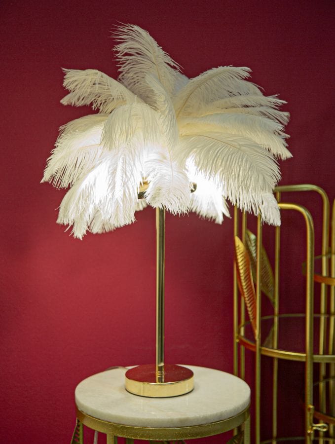 Mauro Ferretti Lampada da tavalo Palm Oro
