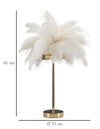 Mauro Ferretti Lampada da tavalo Palm Oro