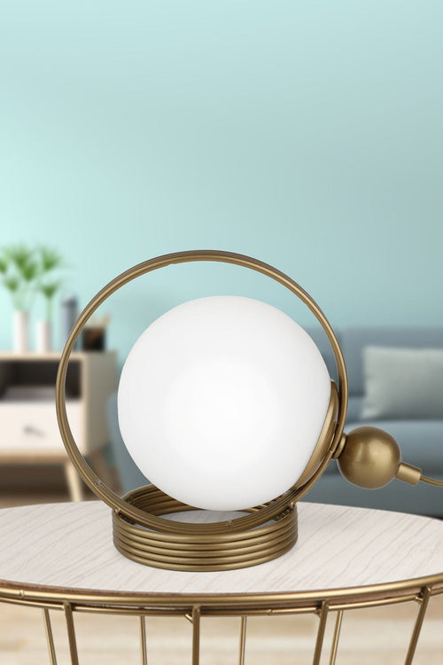 Oyo Lampada da tavalo Palmas Bianco
