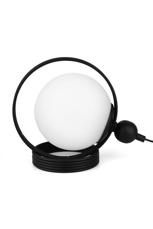 Oyo Lampada da tavalo Palmas Bianco e Nero