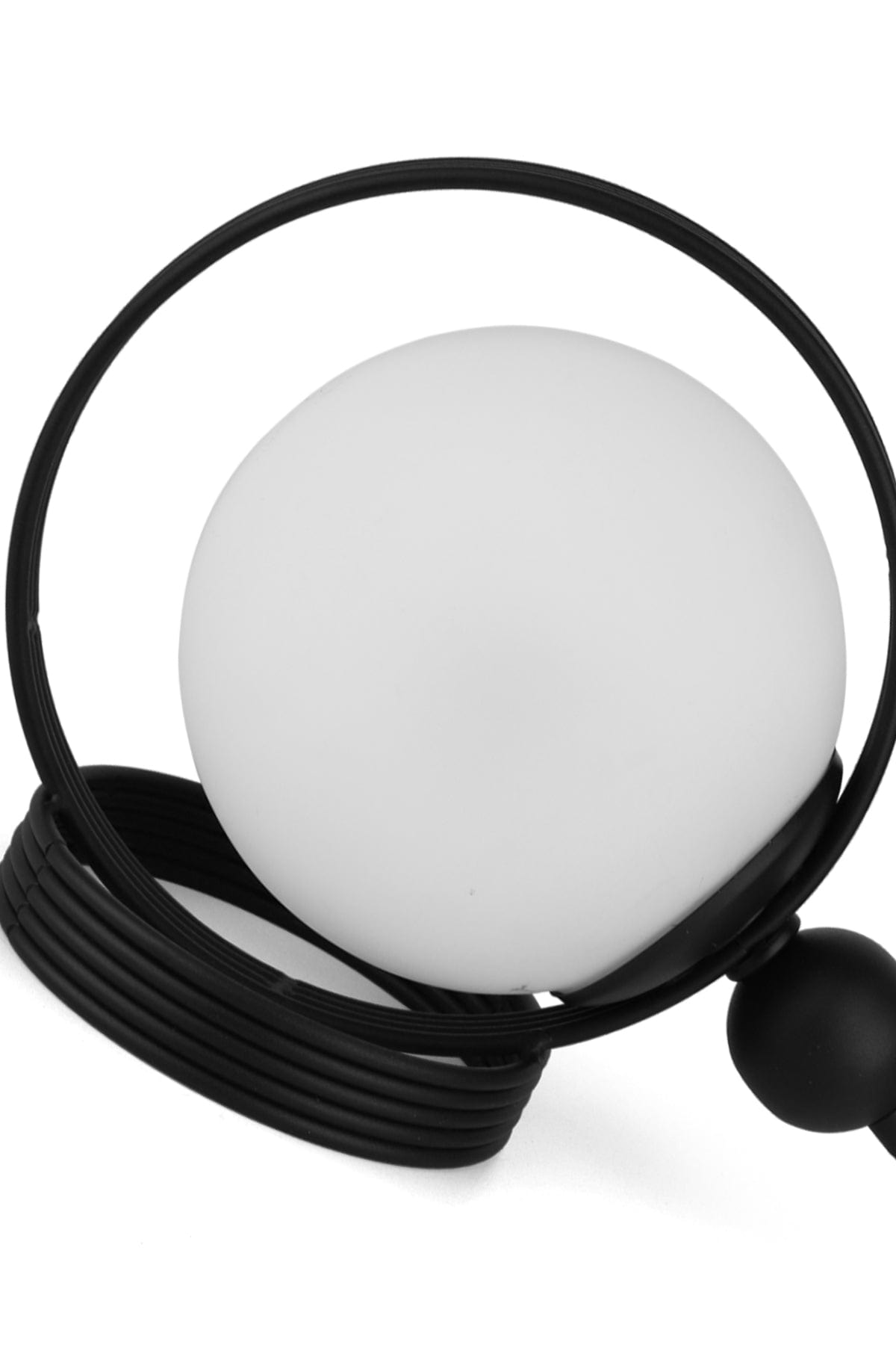 Oyo Lampada da tavalo Palmas Bianco e Nero