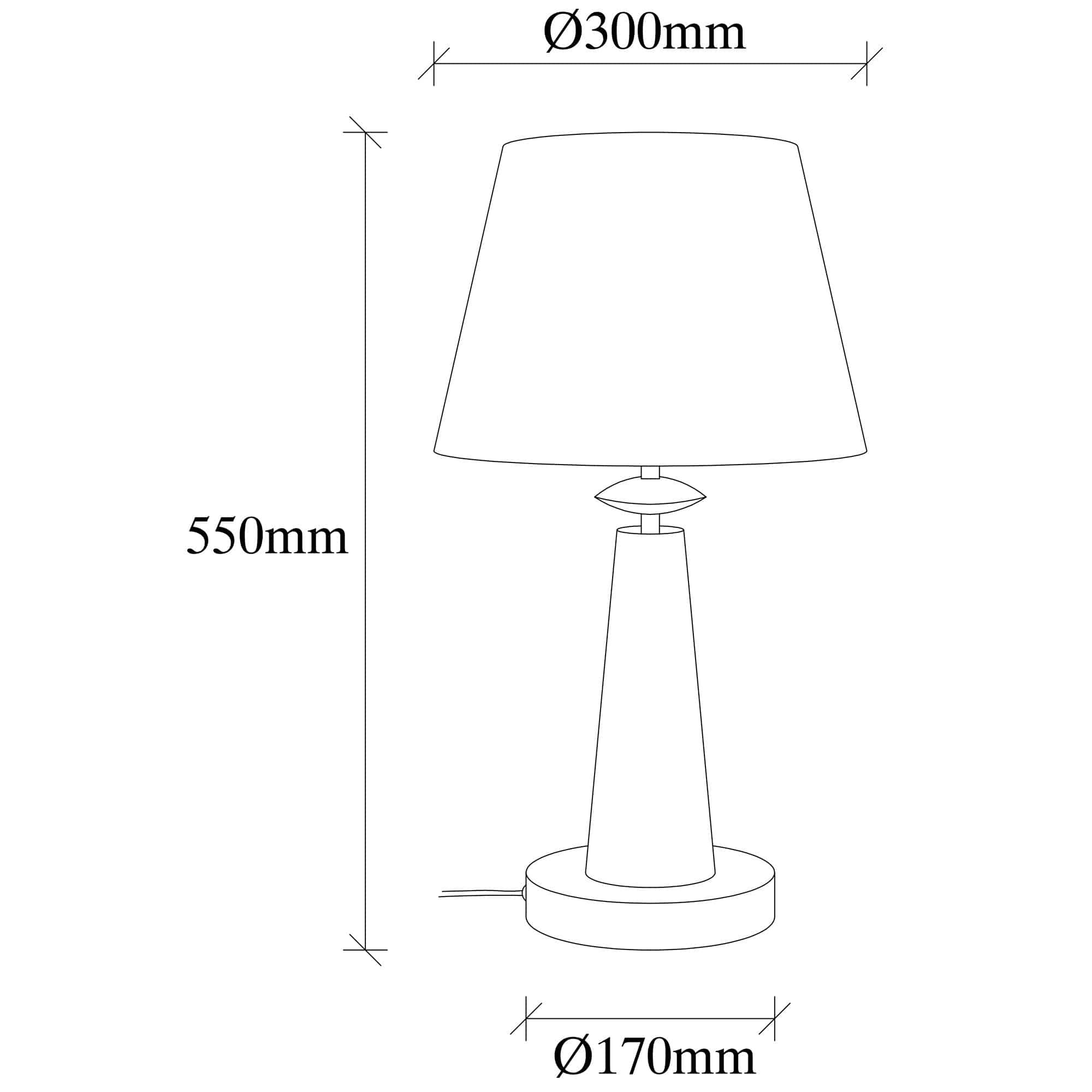 Asir Lampada da tavalo Pardo 3041 Oro