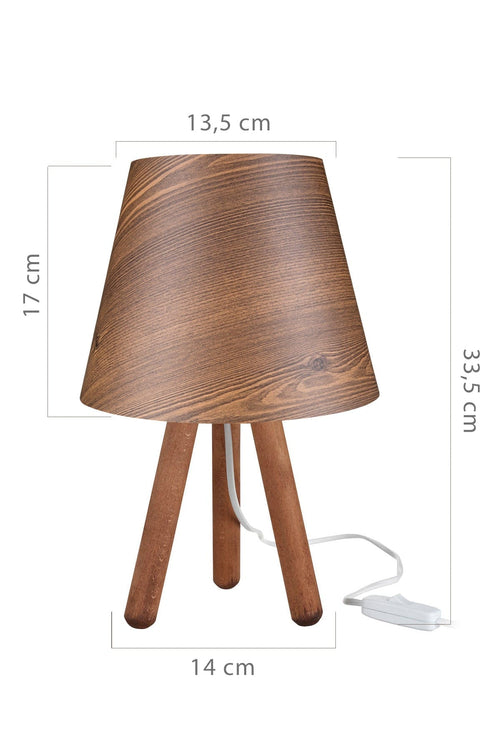 Oyo Lampada da tavalo Pino Naturale