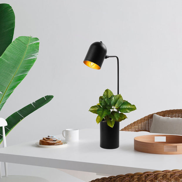 Asir Lampada da tavalo Pot 11491 Nero