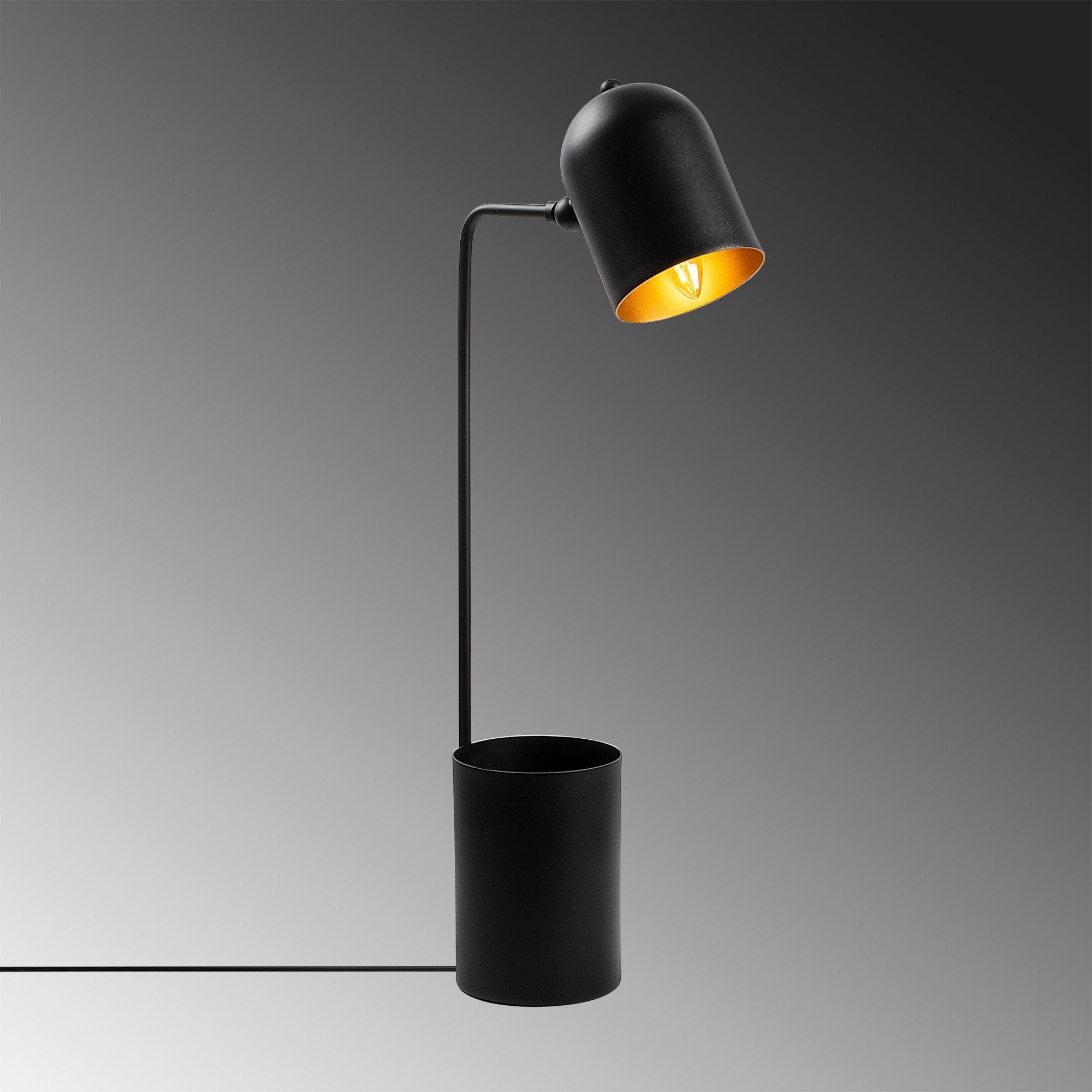 Asir Lampada da tavalo Pot 11491 Nero