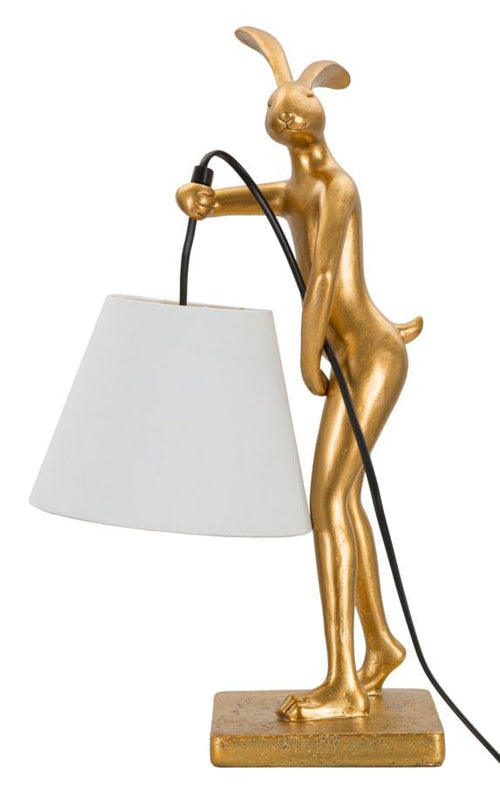 Mauro Ferretti Lampada da tavalo Rabbit Stand Oro