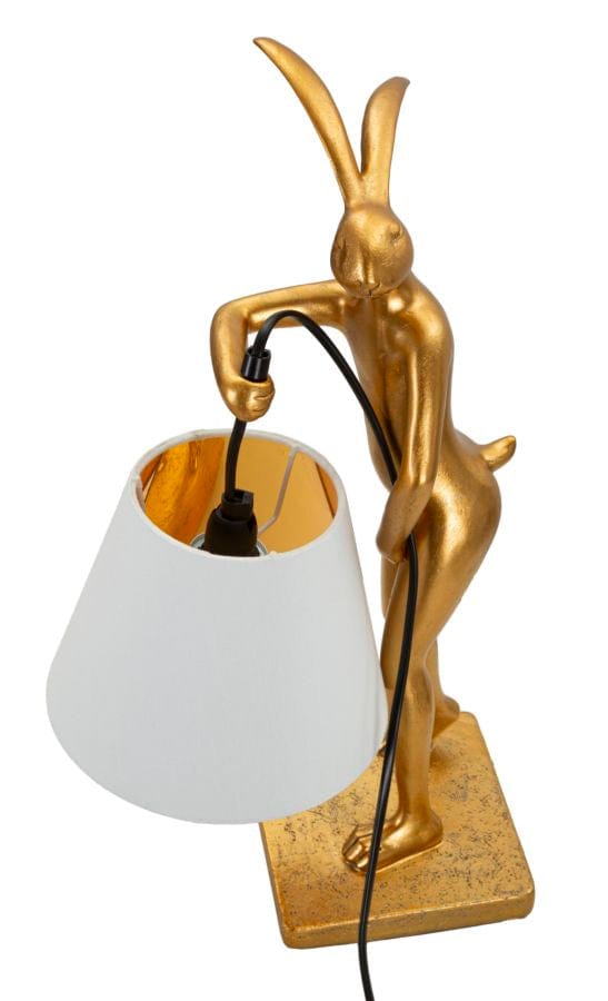 Mauro Ferretti Lampada da tavalo Rabbit Stand Oro
