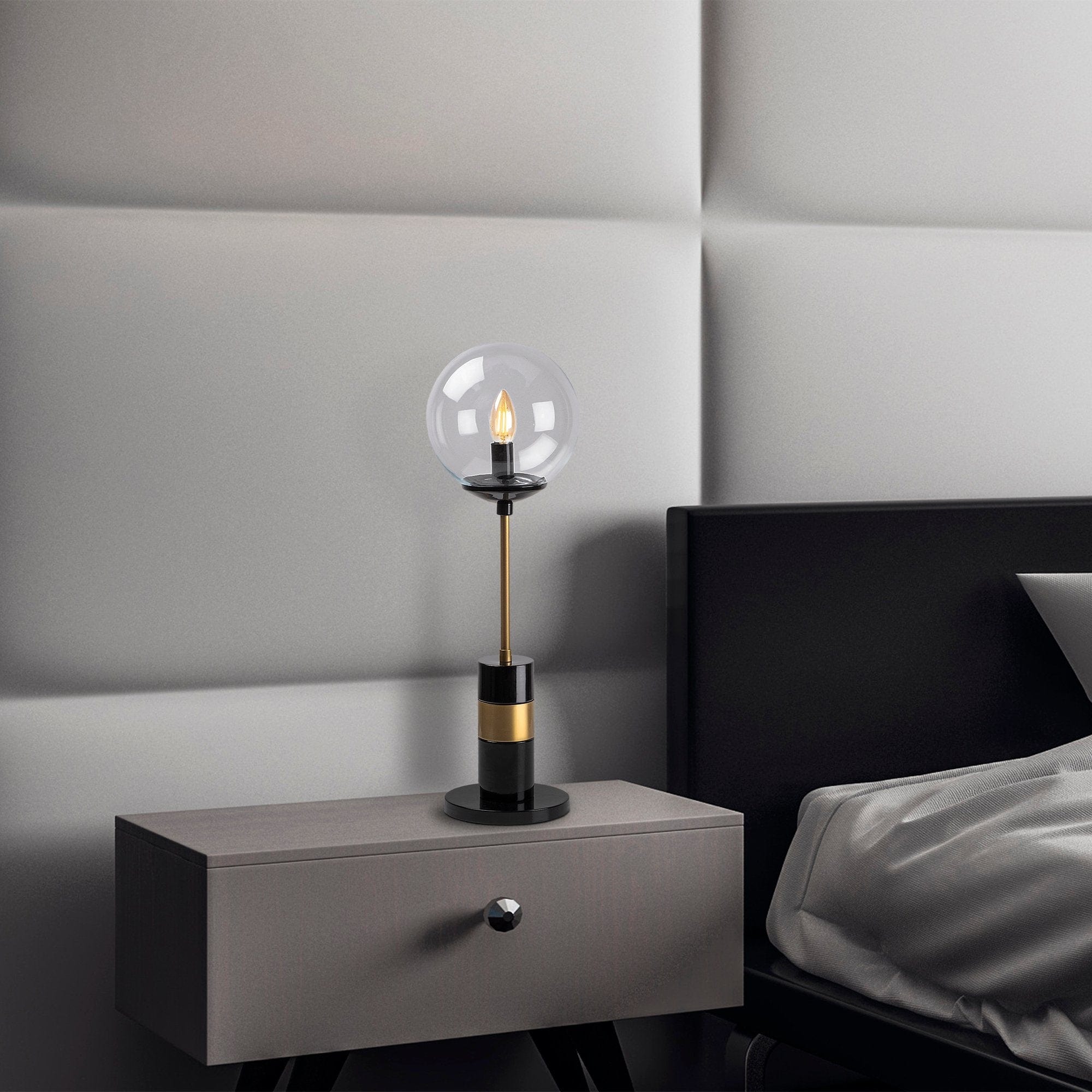 Asir Lampada da tavalo Royal 13036 Nero