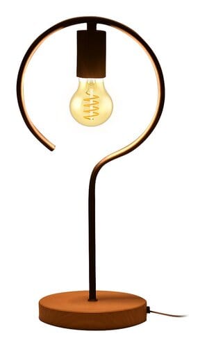 RabaLux Lampada da tavalo Rufin 3220 Faggio