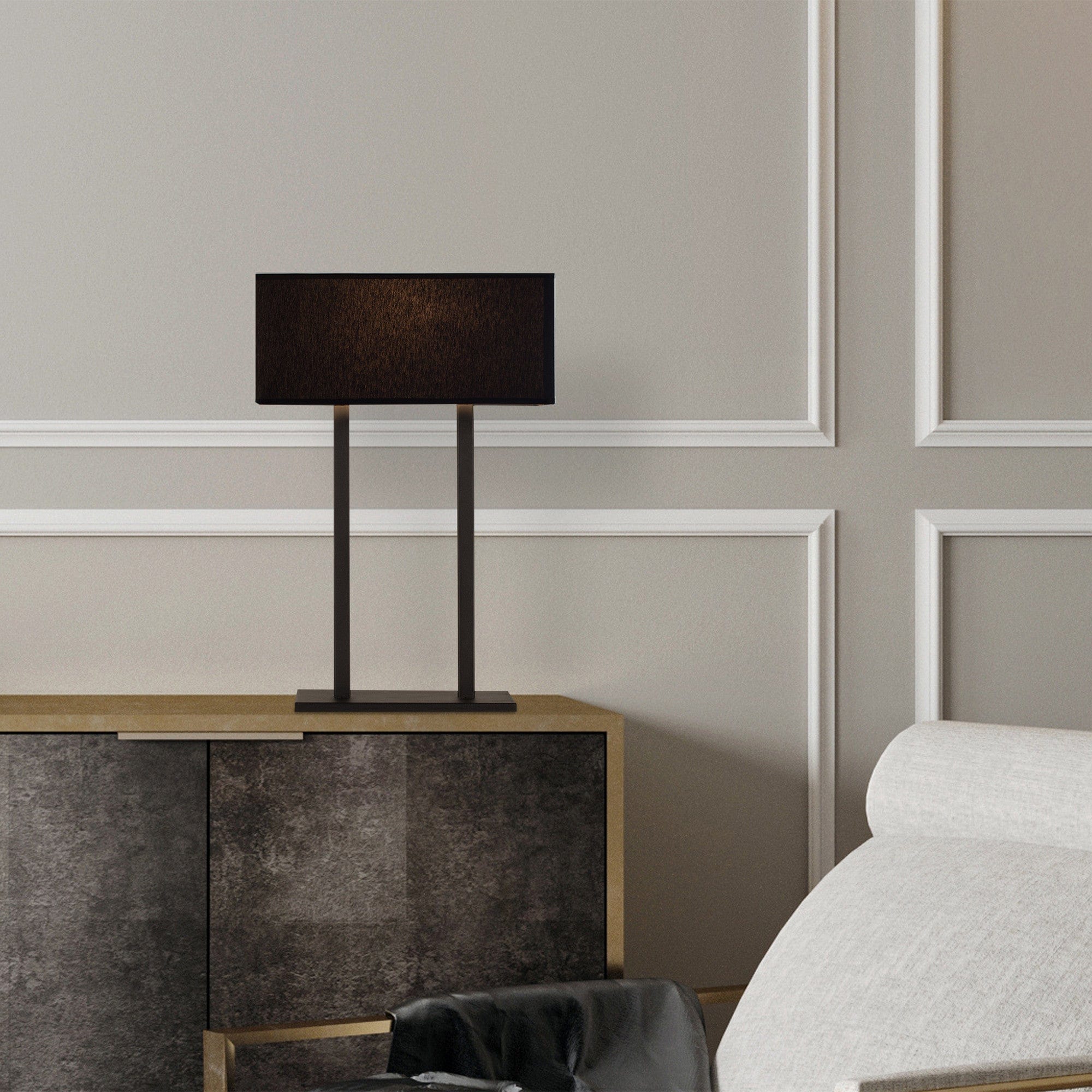 Lampada da tavalo Salihini MR-615 Nero (2)