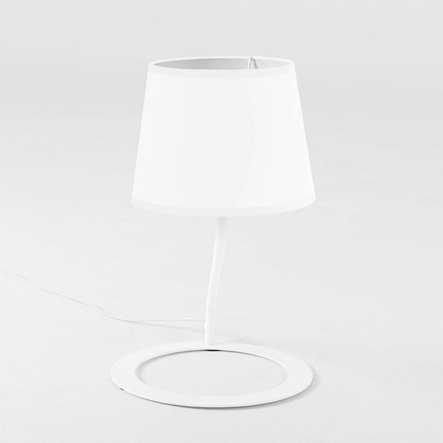 Customform Lampada da tavalo Shade Bianco
