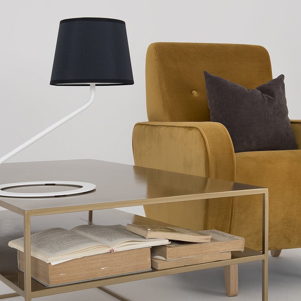 Customform Lampada da tavalo Shade II Bianco