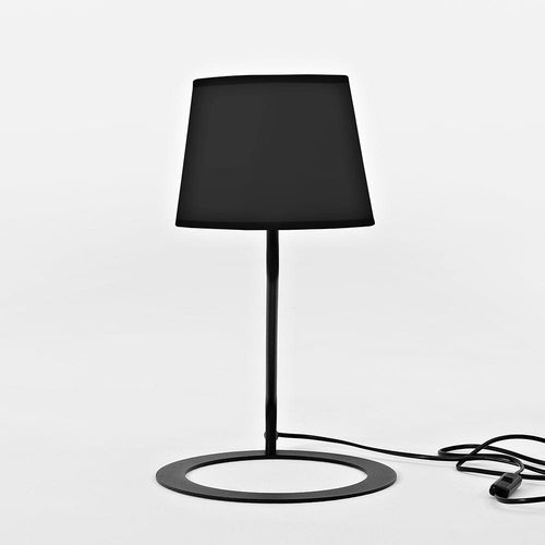 Customform Lampada da tavalo Shade Nero