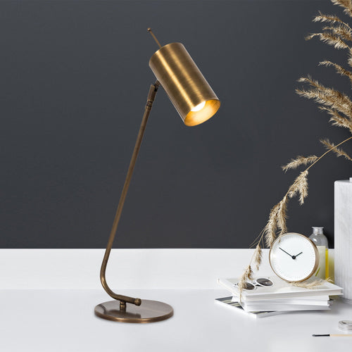 Lampada da tavalo Sivani MR-613 Ottone