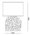 IdealLux Lampada da tavalo Snell TL1 Small Bianco