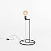 Customform Lampada da tavalo Strang Nero