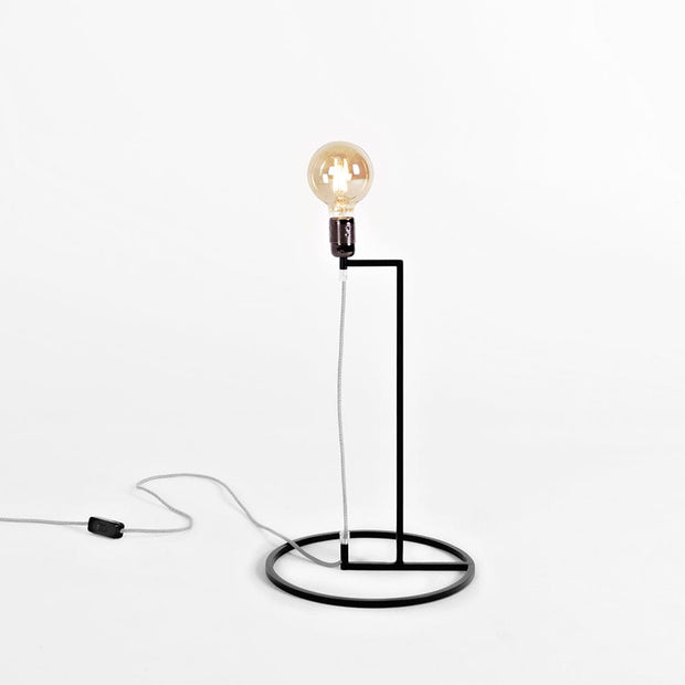 Customform Lampada da tavalo Strang Nero