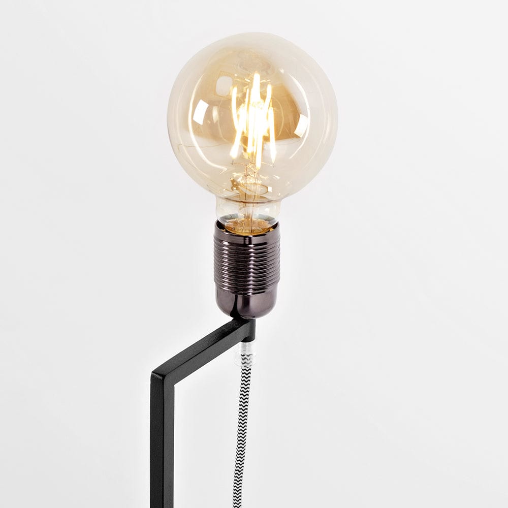 Customform Lampada da tavalo Strang Nero