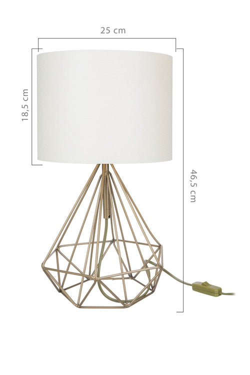 Oyo Lampada da tavalo Table Crema