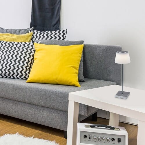 RabaLux Lampada da tavalo Taena 76013 Argento