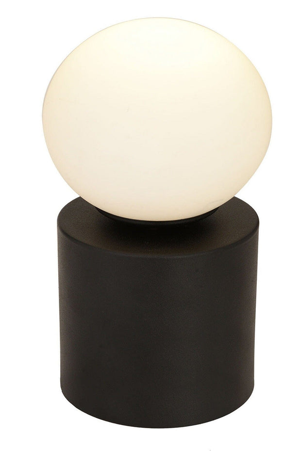 Oyo Lampada da tavalo Tekli Bianco e Nero