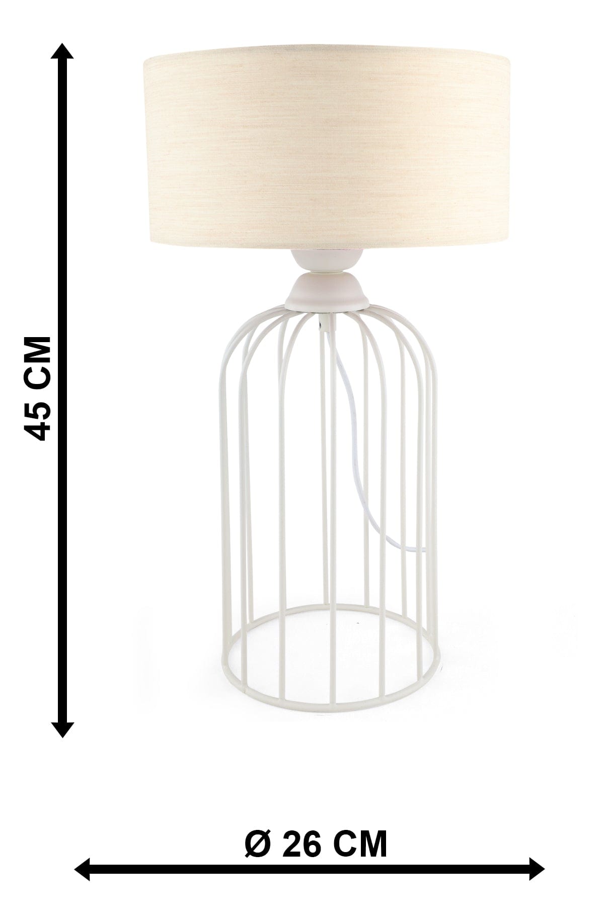 Oyo Lampada da tavalo Tema Bianco