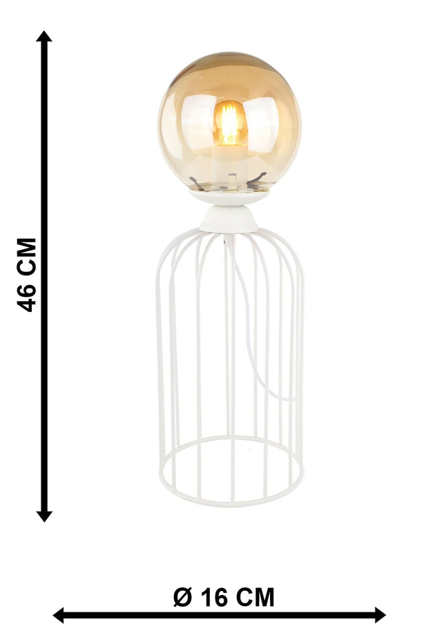 Oyo Lampada da tavalo Tema Bianco