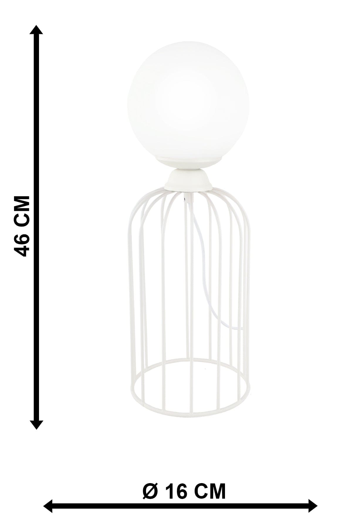 Oyo Lampada da tavalo Tema Bianco