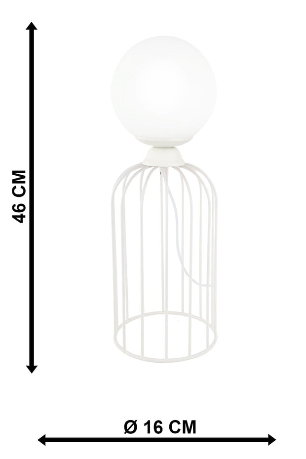 Oyo Lampada da tavalo Tema Bianco