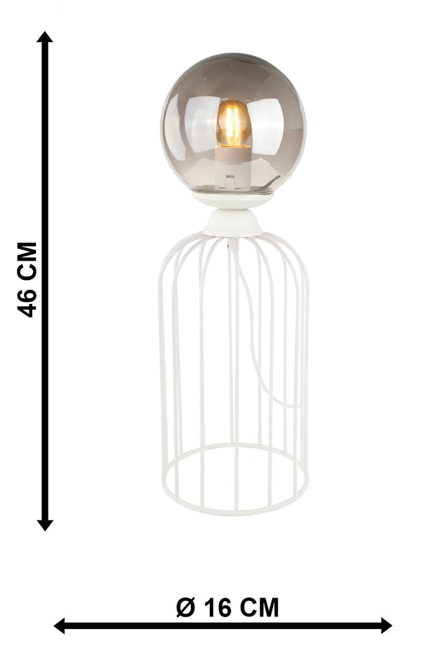 Oyo Lampada da tavalo Tema Bianco