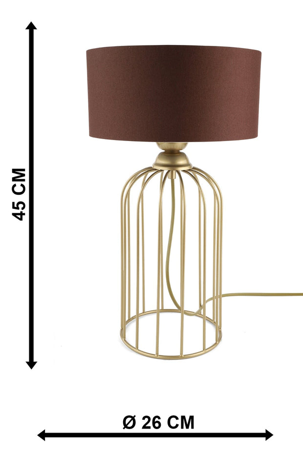 Oyo Lampada da tavalo Tema Ottone