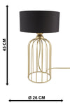 Oyo Lampada da tavalo Tema Ottone